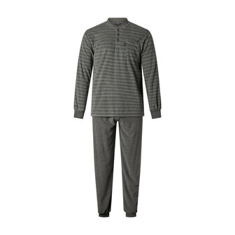 Outfitter Heren Badstof Pyjama Grijs 431569 | 29120
