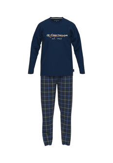 Tom Tailor Heren Pyjama Dark Blue 71345-4009-634 | 28874-28875
