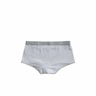 Ten Cate Girls Basic Shorts 2-Pack Grey Stripe 31120-3056 | 20919