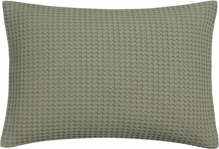 Vandyck Pique Kussensloop Light Olive 22102