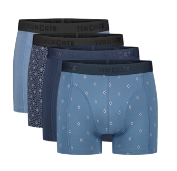Ten Cate Men Basics Shorts 4-Pack Ikat 60001-5005 | 29375