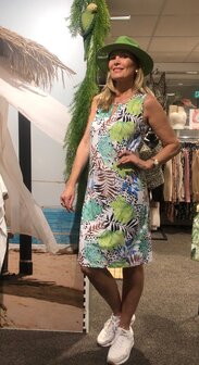Ringella Dames Dress Tropical Green 4211063-569 | 29823