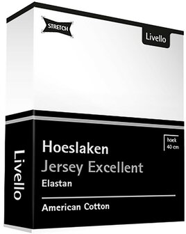 Livello Jersey Excellent Hoeslaken Wit BLLIV33 | 25156