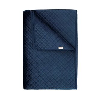 Yellow Bedsprei Victoria Navy Blue 30656