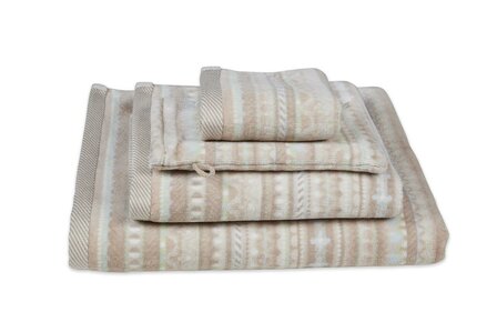 Pip Studio Badgoed Geometric Print Sand 30598