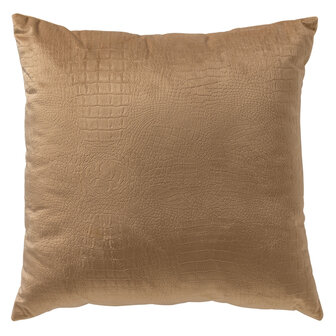 Dutch Decor Sierkussen Croco Tobacco Brown | 29317