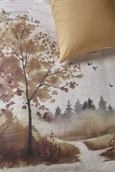 Rivi&egrave;ra Maison Dekbedovertrek Aurelia Brown 30925