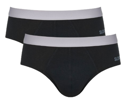 Sloggi Men Go ABC 2.0 Brief 2-Pack Black 10217985 - 004 | 30030