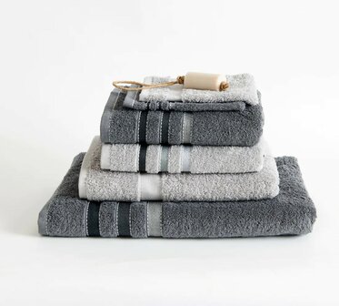 Vandyck Badgoed Collectie Prestige Lines  Steel Grey 29015