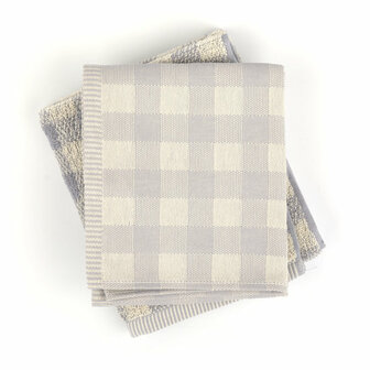 Bunzlau Castle Keukendoek Check Grey 3801 | 21603