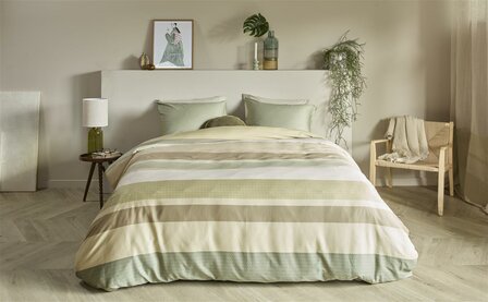 Beddinghouse Dekbedovertrek Audrie Green | 31374