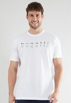 Bugatti Heren T-Shirt White 54069-6074-110 | 31425