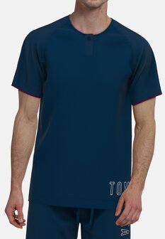Tom Tailor Heren Shortama Donkerblauw 71430-6557-640 | 31422