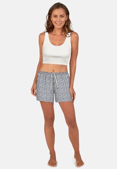 Tom Tailor Dames Short Blauw 64174-6095-635 | 31395