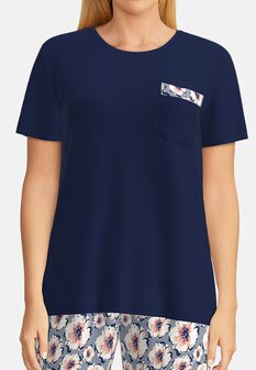 G&ouml;tzburg Dames Shortama Blauw 250216-4009-655 | 31389