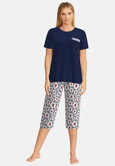 G&ouml;tzburg Dames Shortama Blauw 250216-4009-655 | 31389