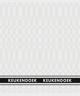 DDDDD Keukendoek Pelle White 25772