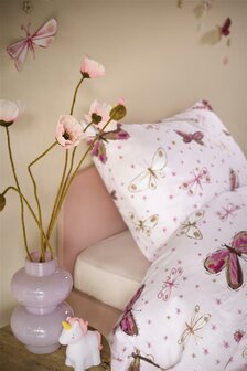 Beddinghouse Kids Dekbedovertrek Butterfly Away Pink | 31483