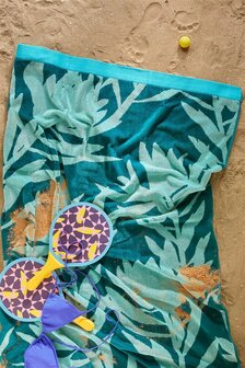 KAAT Strandlaken Bermuda Blue Green | 31498