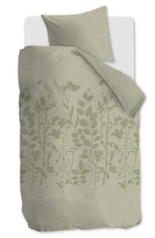 Ariadne At Home Dekbedovertrek Plant Light Green | 31481