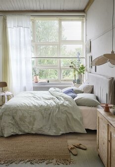 Ariadne At Home Dekbedovertrek Plant Light Green | 31481