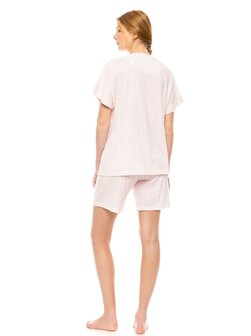 Pink Label Dames Shortama Soft Pink S1444 | 31589