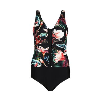 Mila Badpak Powernet Black - Multi P55212-23 | 31624