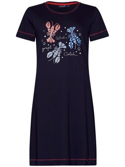 Rebelle Dames Nachthemd Dark Blue 111251-626-1 | 31649