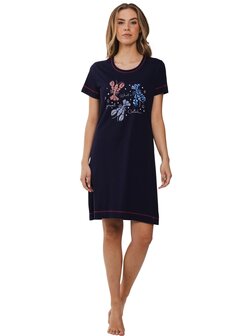 Rebelle Dames Nachthemd Dark Blue 111251-626-1 | 31649