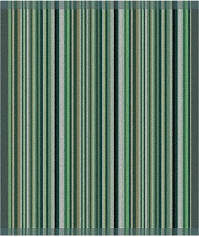 DDDDD Keukendoek Over The Rainbow Green 26418