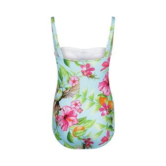 Mila Badpak Powernet Aqua/Pink P55238-23 | 31614