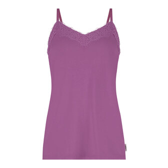 Ten Cate Pyjama V-Neck Lace Purple Orchid 60464 - 2216 | 31672