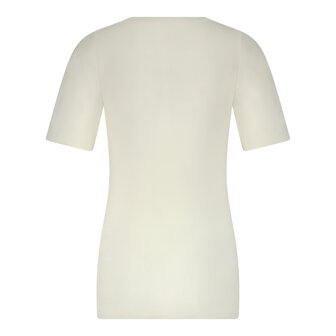 Ten Cate Women Secrets T-Shirt Short Sleeve Offwhite 60466-1056 | 31449