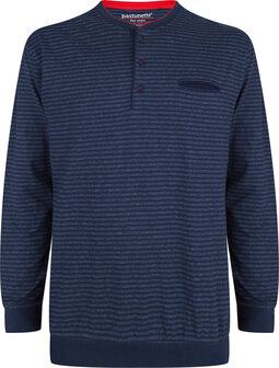 Pastunette Mix &amp; Match Shirt Blauw 4399-623-4 | 30748