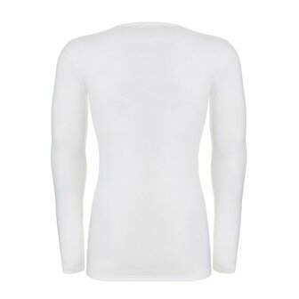 Ten Cate Men Thermo Long Sleeve V-Neck Snow White 30246-015 | 18228