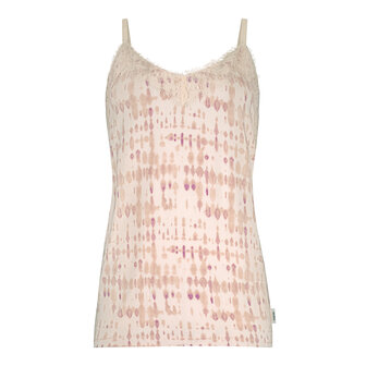 Ten Cate Pyjama V-Neck Lace Powder Blush Batik 60464 - 6118 | 31671