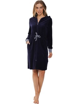 Rebelle Dames Ochtendjas Dark Blue 171251-620-1 | 31652