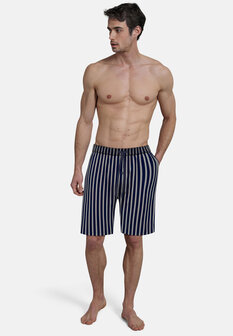 Bugatti Heren Woven Short Blue 54078-5100-653 | 31427