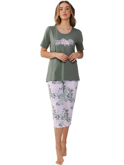 Pastunette Dames Pyjama Dark Green 121251-106-4-720 | 31254