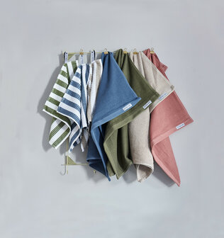 Linolux Vaatdoek White/Sand WD513 | 15643