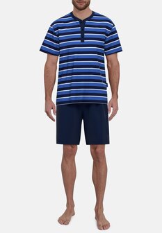 G&ouml;tzburg Heren Shortama Blauw 452309-5667-682 | 31646