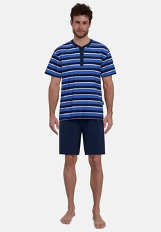 G&ouml;tzburg Heren Shortama Blauw 452309-5667-682 | 31646