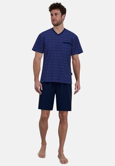 G&ouml;tzburg Heren Shortama Blauw 452304-4009-696 | 31712