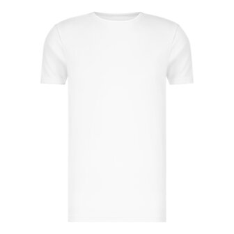 Ten Cate Men Super Soft T-Shirt Round Neck White 60422-001 | 31837