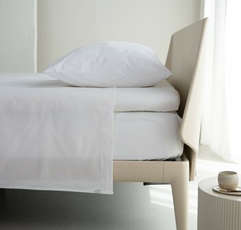 Linolux Perkal Katoen Hoeslaken White | 31737-31738-31739