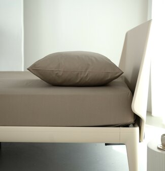 Linolux Perkal Katoen Hoeslaken Sand | 31746-31747-31748