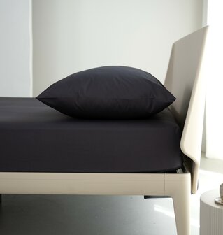 Linolux Perkal Katoen Hoeslaken Anthracite | 31749-31750-31751