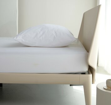 Linolux Perkal Katoen Kussensloop 2-Pack White | 31752