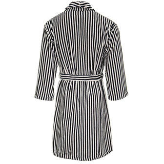 Linolux Badjas Velours Fiore Stripe Navy BJ226-NAV | 31716
