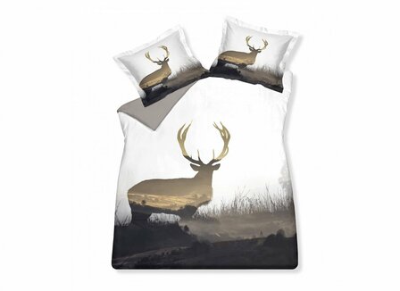 Vandyck Dekbedovertrek Stag White 23761